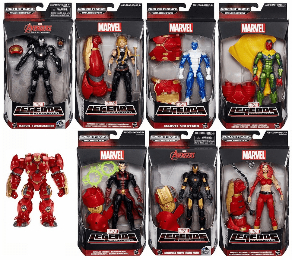 Marvel Legends Hulkbuster Series Set