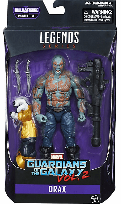 Marvel Legends Infinite Titus Guardians of The Galaxy Drax Figure