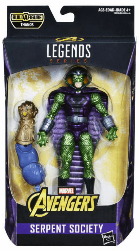 Marvel Legends Infinity War Thanos Series King Cobra Figure