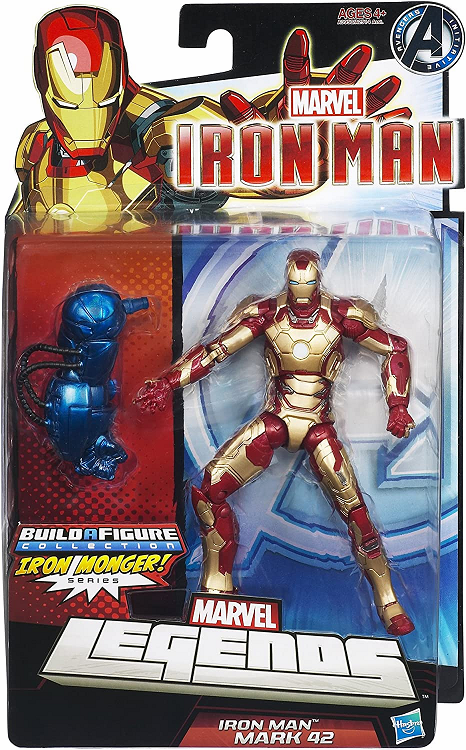Marvel Legends Iron Monger Series Iron Man Mark 42 Figure