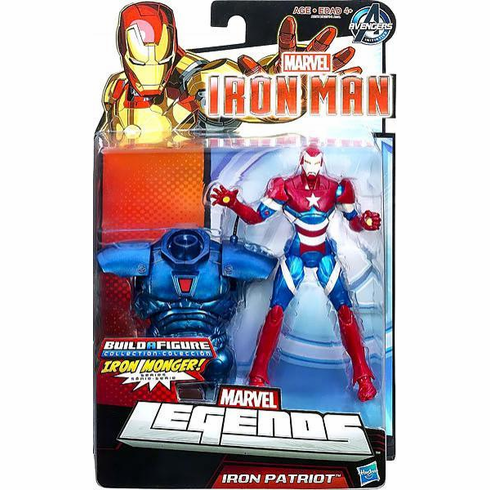 Marvel Legends Iron Monger Series Iron Patriot Figure