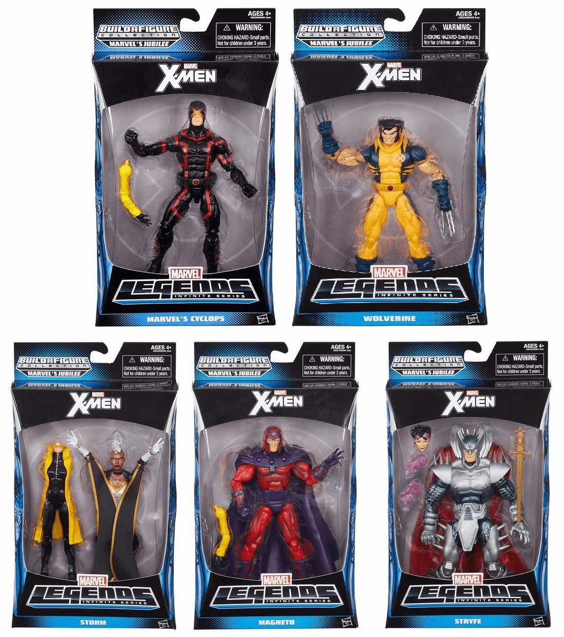 Marvel Legends Jubilee Series Figure Set