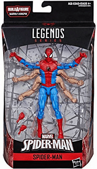 Marvel Legends Kingpin Series 6-Arm Spider-Man Figure