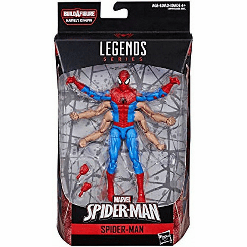Marvel Legends Kingpin Series 6-Arm Spider-Man Figure