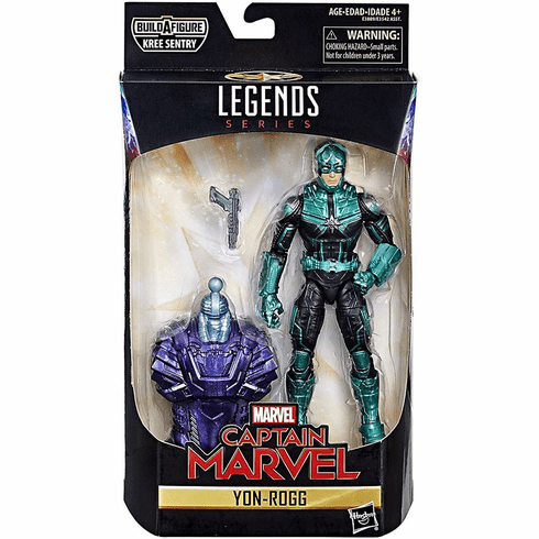 Marvel Legends Kree Sentry Series Captain Marvel Yon-Rogg Figure
