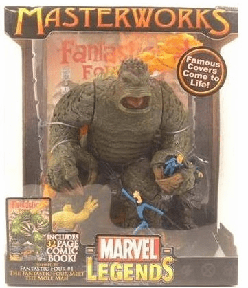 Marvel Legends Masterworks Fantastic Four #1 Mole Man Display