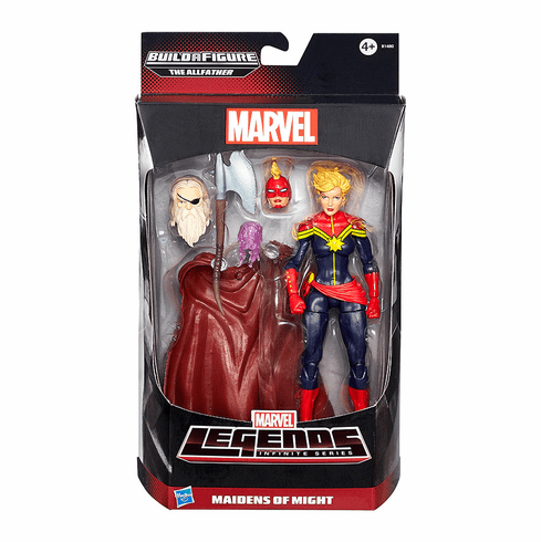Marvel Legends Odin Series Captain Marvel Figure