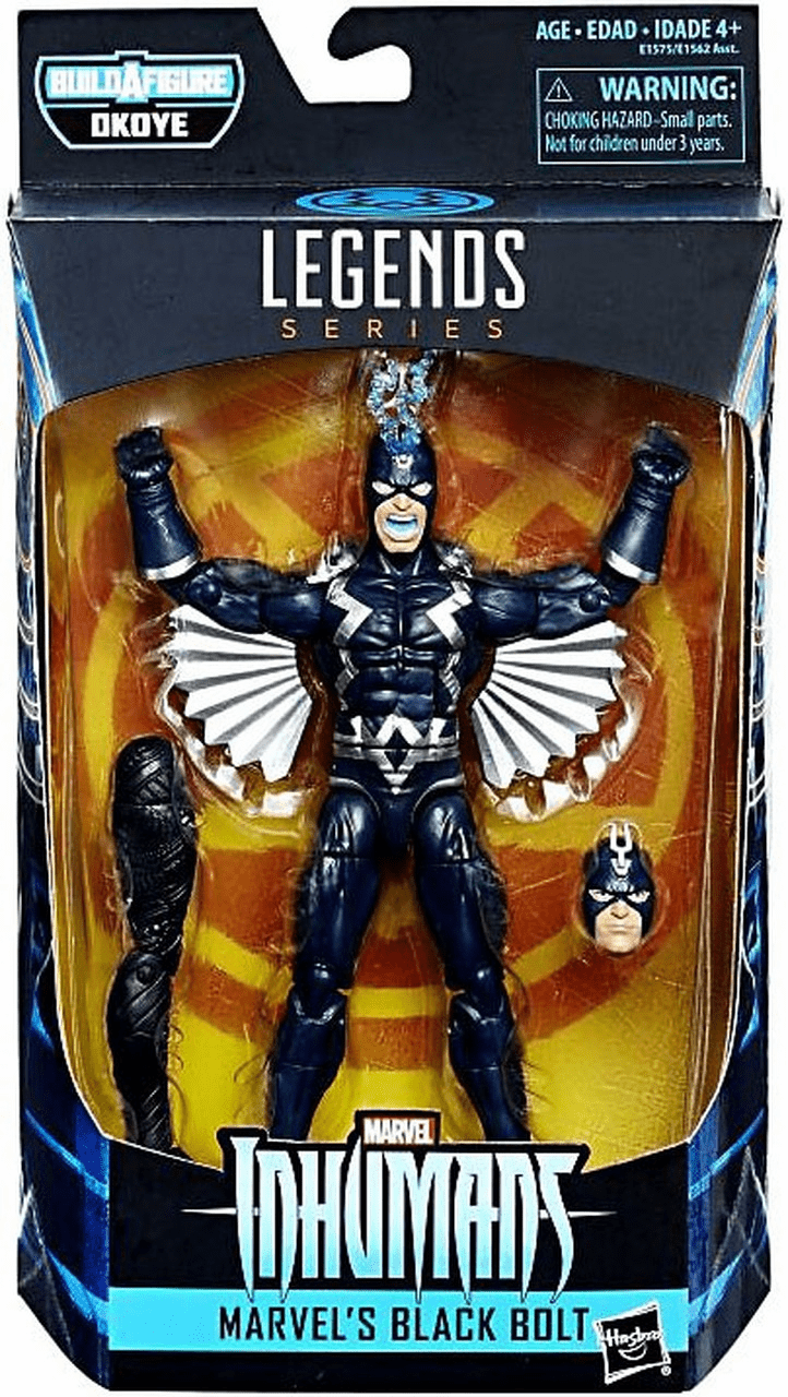 Marvel Legends Okoye Series Black Bolt Figure