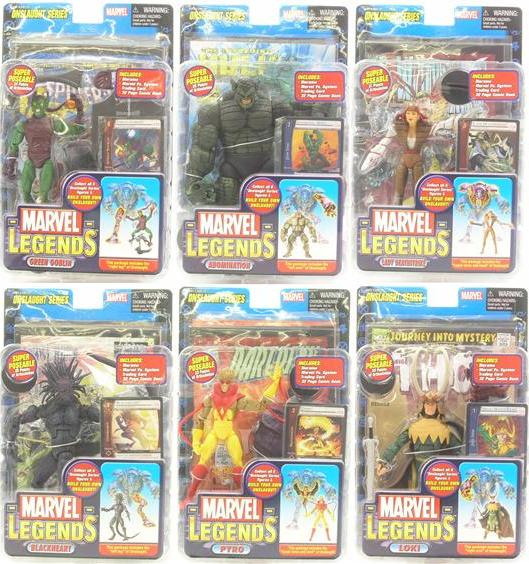 Marvel Legends Onslaught Series 13 Action Figure Set