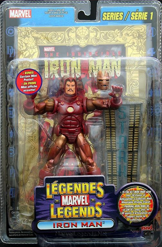 Marvel Legends Series 1 Iron Man Variant Figure