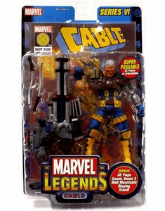 Marvel Legends Series 6 Cable Figure