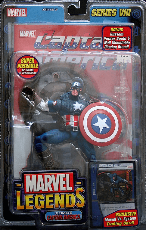 Marvel Legends Series 8 Ultimate Captain America Action Figure