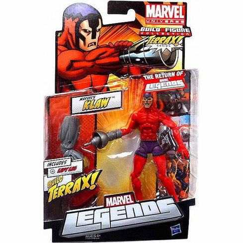 Marvel Legends Terrax Series Klaw Figure