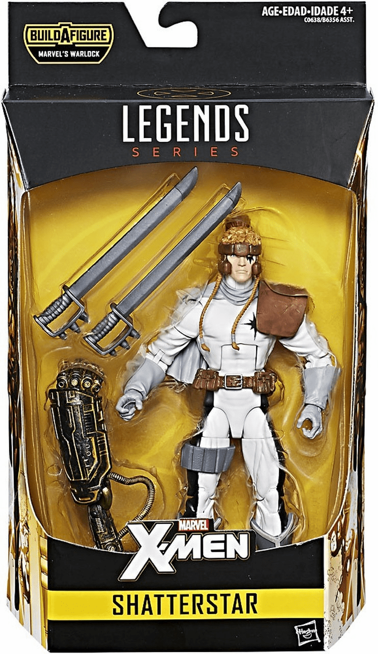 Marvel Legends Warlock Series Shatterstar Figure