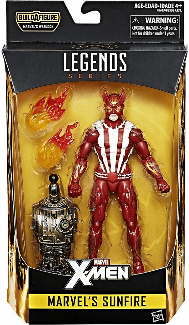 Marvel Legends Warlock Series Sunfire Figure