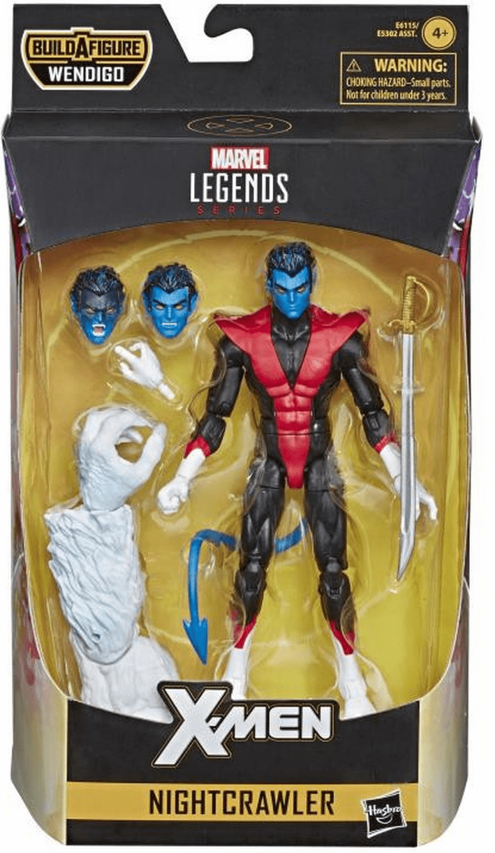 Marvel Legends Wendigo Series Nightcrawler Figure
