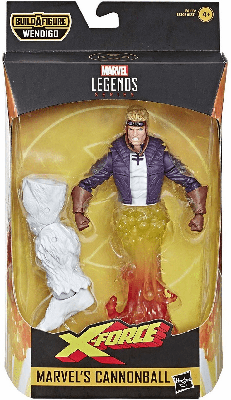 Marvel Legends Wendigo Series X-Force Cannonball Figure