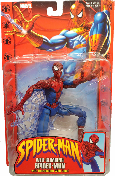 Marvel Spider-Man Web-Climbing Spider-Man Figure