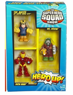 Marvel Super Hero Squad San Diego Comic Con 2010 Exlusive 3 Pack