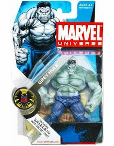 Marvel Universe #14 Grey Hulk Figure