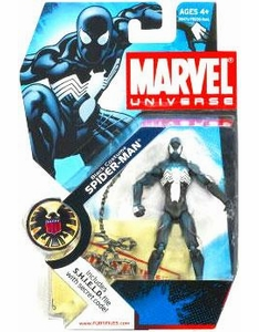 Marvel Universe #18 Black Costume Spider-Man Figure