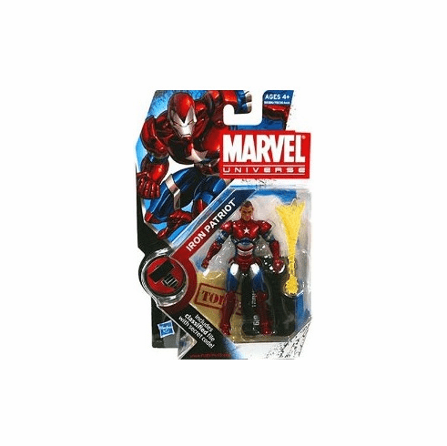 Marvel Universe #19 Iron Patriot Variant Figure