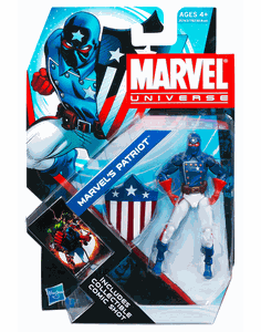 Marvel Universe #2 Marvel's Patriot Figure