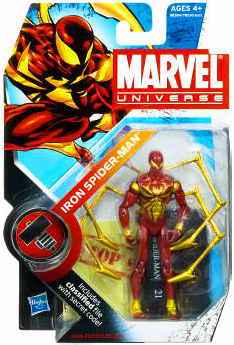 Marvel Universe #21 Iron Spider-Man Figure