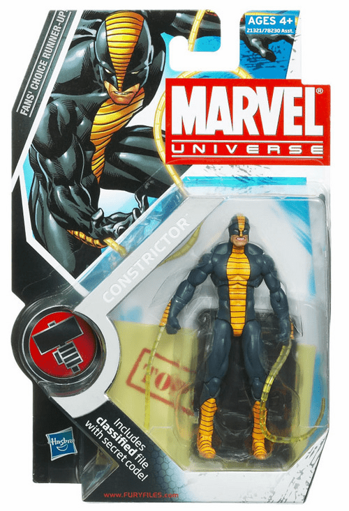 Marvel Universe #25 Constrictor Figure