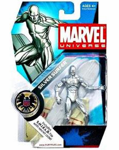 Marvel Universe #3 Silver Surfer Figure