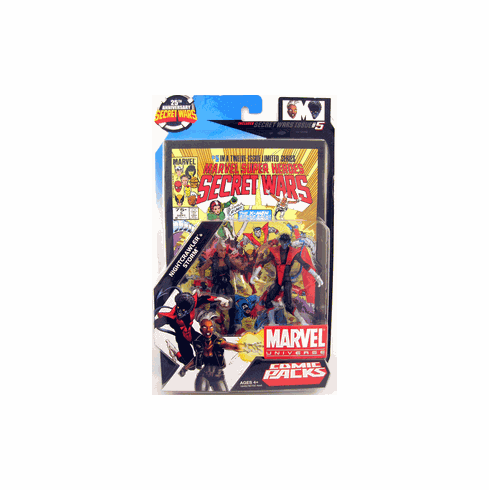 Marvel Universe Secret Wars Nightcrawler and Storm Figure Set
