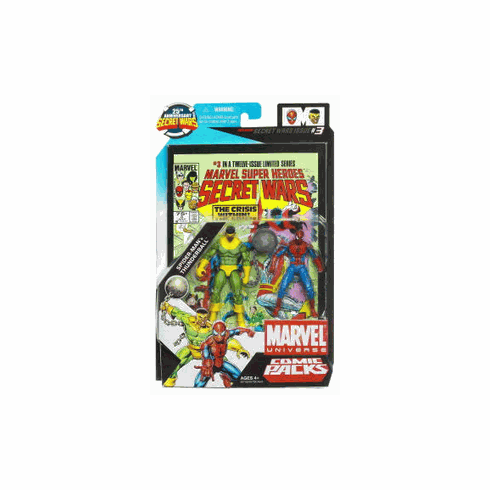 Marvel Universe Secret Wars Spider-Man and Thunderball Figure Set