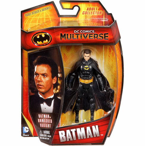 Mattel DC Multiverse 1989 Batman Movie Unmasked Batman Figure