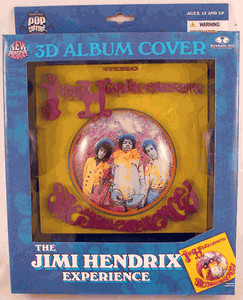 McFarlane 3D Album Poster Jimi Hendrix Experience Display