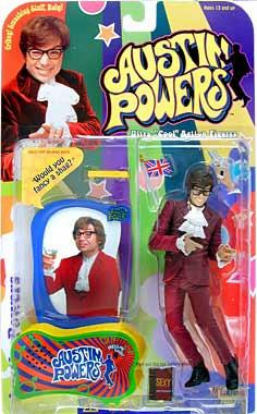McFarlane Austin Powers Red Suit Action Figure