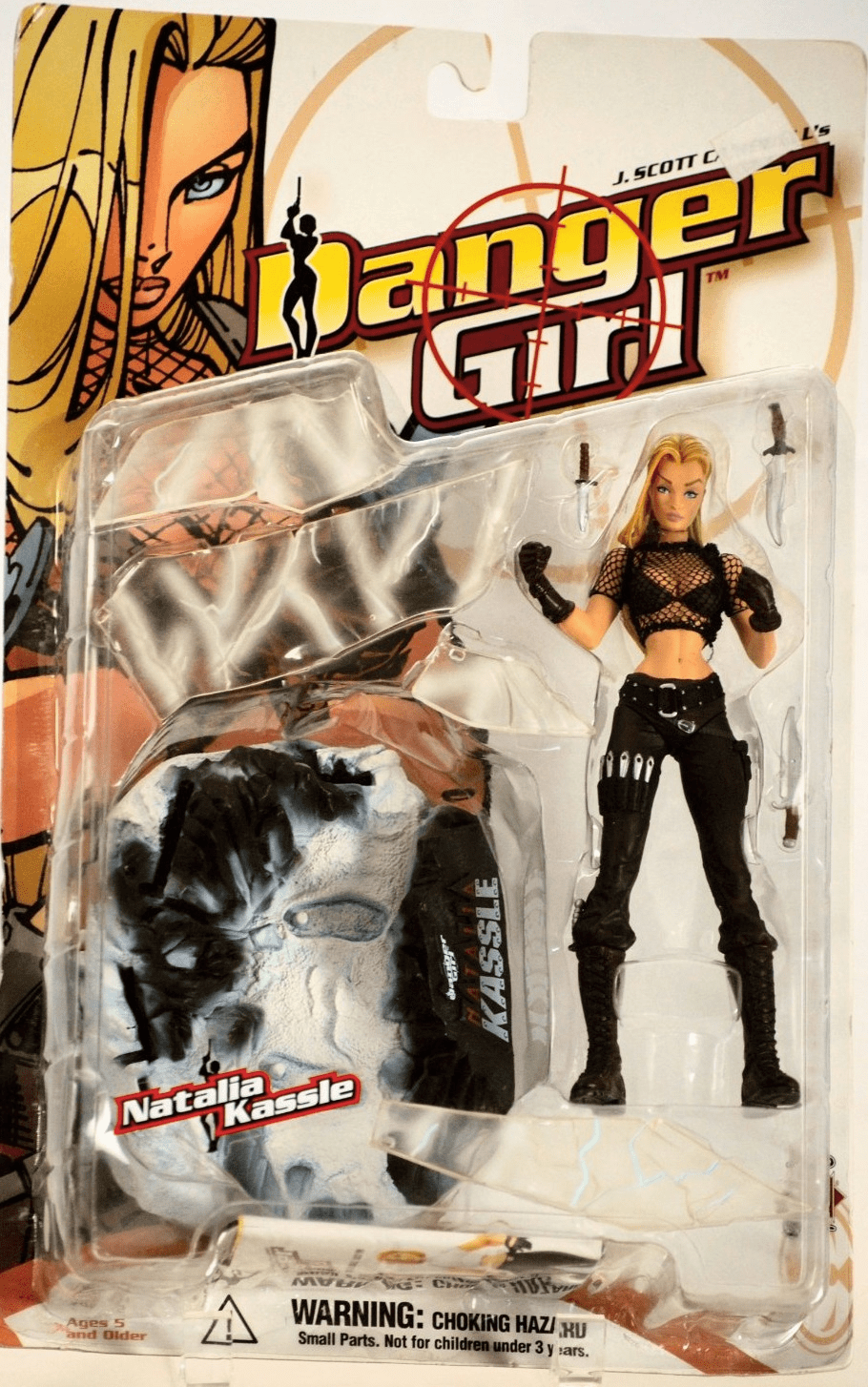 McFarlane Danger Girl Natalia Kassle Action Figure