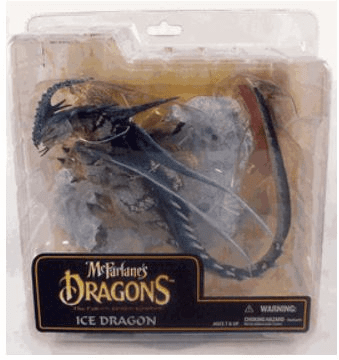 McFarlane Dragons Fall of the Dragon Kingdom Ice Dragon Clan Figure