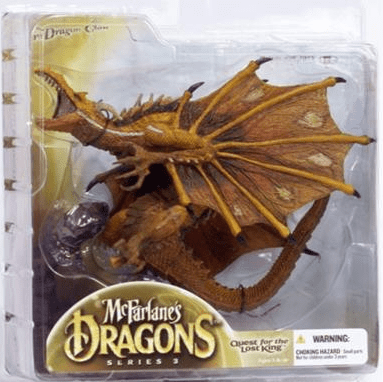 McFarlane Dragons Quest for the Lost King Fire Dragon Clan Dragon Figure