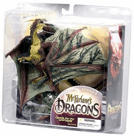 McFarlane Dragons Quest for the Lost King Komodo Clan Dragon Figure