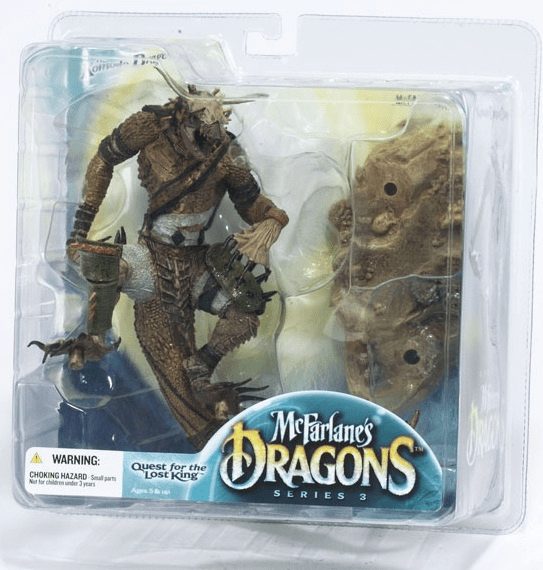 McFarlane Dragons Quest for the Lost King Komodo Dragon Clan Figure