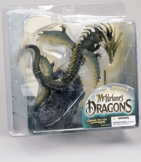 McFarlane Dragons Quest for the Lost King Water Dragon Clan Figure