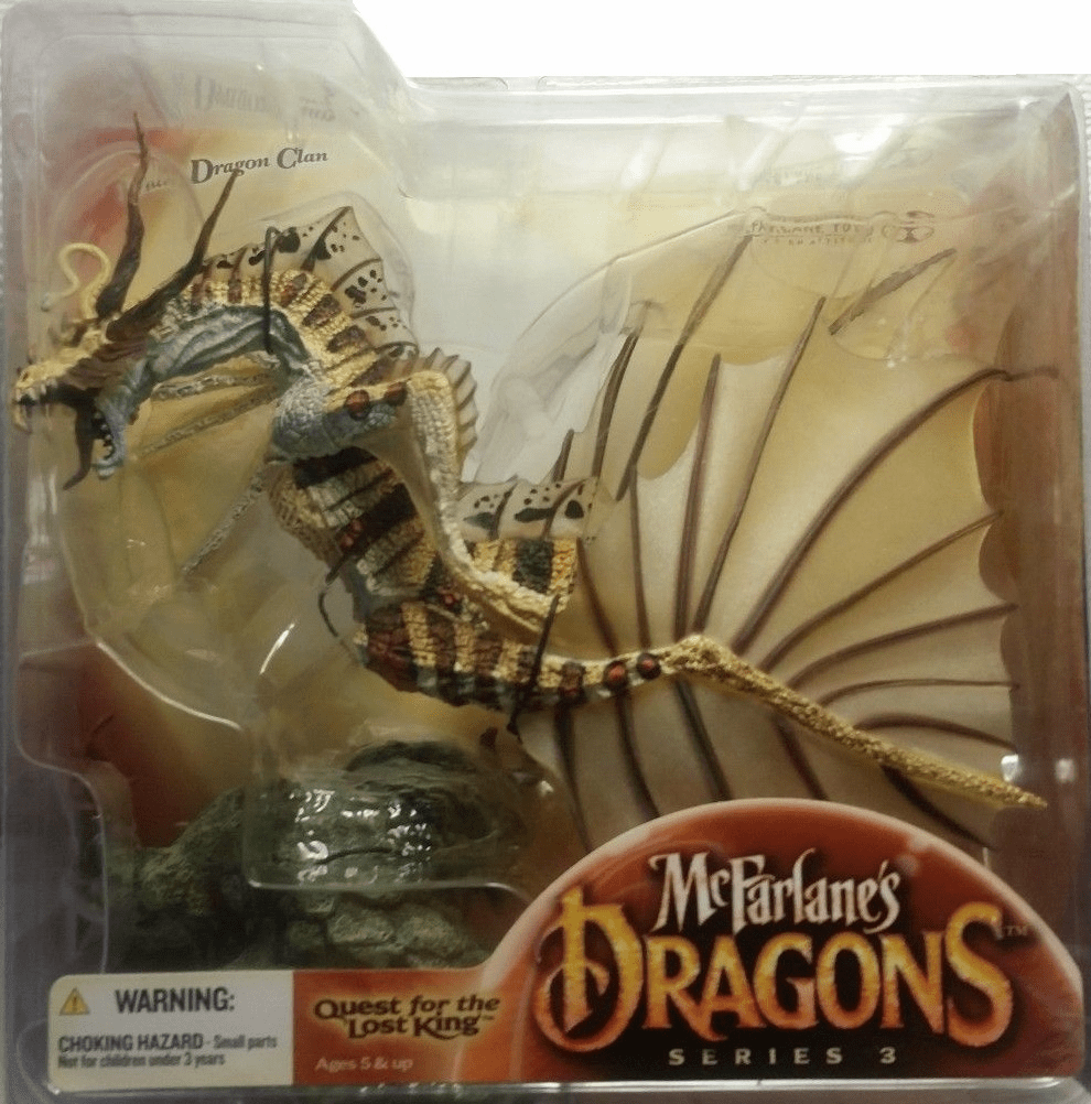 McFarlane Dragons Quest for the Lost King Water Dragon Clan Figure