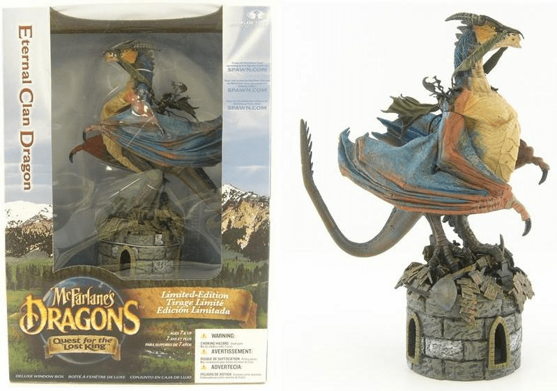 McFarlane Dragons Series 1 Eternal Clan Deluxe Figure Box Set