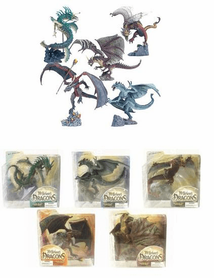 McFarlane Dragons Series 2 Quest for the Lost King Figure Set