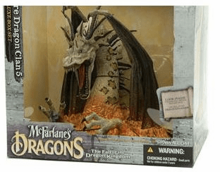 McFarlane Dragons Series 5 Fire Dragon Clan Deluxe Box Set