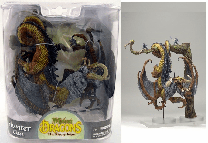 McFarlane Dragons Series 8 The Rise of Man Hunter Clan Figure