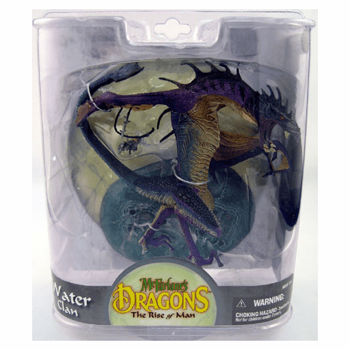 McFarlane Dragons Series 8 The Rise of Man Water Dragon Figure