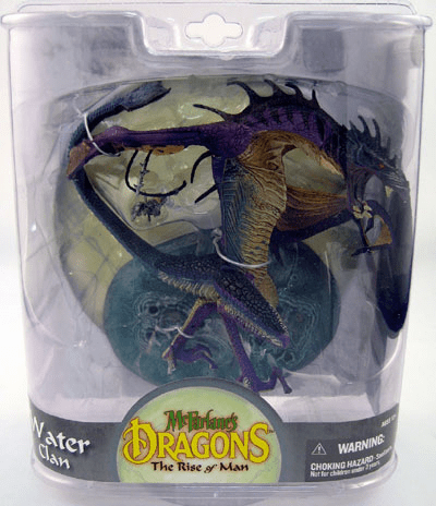 McFarlane Dragons Series 8 The Rise of Man Water Dragon Figure