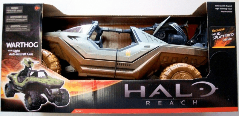 McFarlane Halo Reach Mud Splattered Warthog Vehicle Box Set