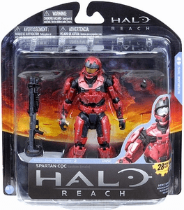 McFarlane Halo Reach Series 2 Red Spartan CQC Figure